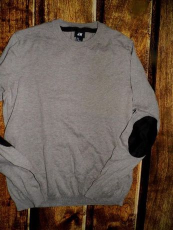 H&M-sliczny sweterek z latami m- 175 cm