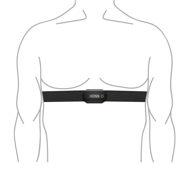 Monitor atividade fisica cardíaco Cinta fitness - XOSS bluetooth ANT+