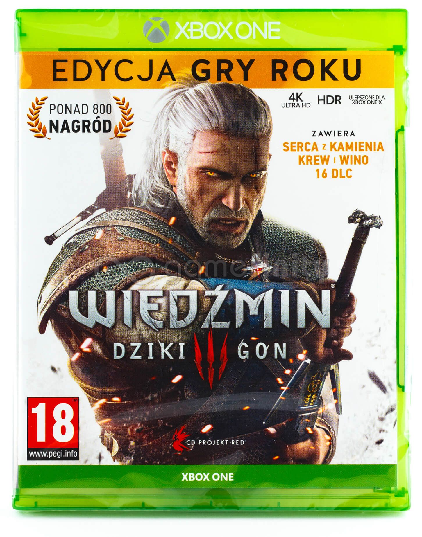 Wiedźmin 3: Dziki Gon GOTY - Edycja Gry Roku PL (XONE)