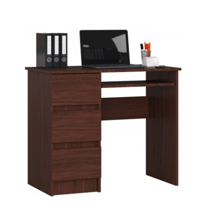 Biurko wenge lewe 90