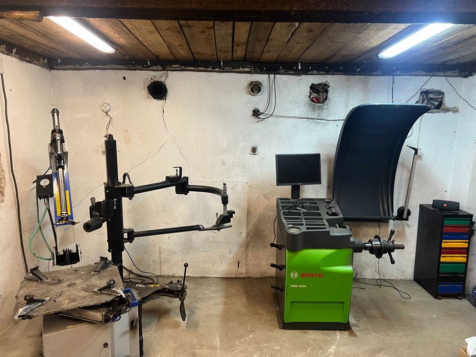 Montażownica do opon Giuliano S228 pro runflat 28" ramie pomocnicze