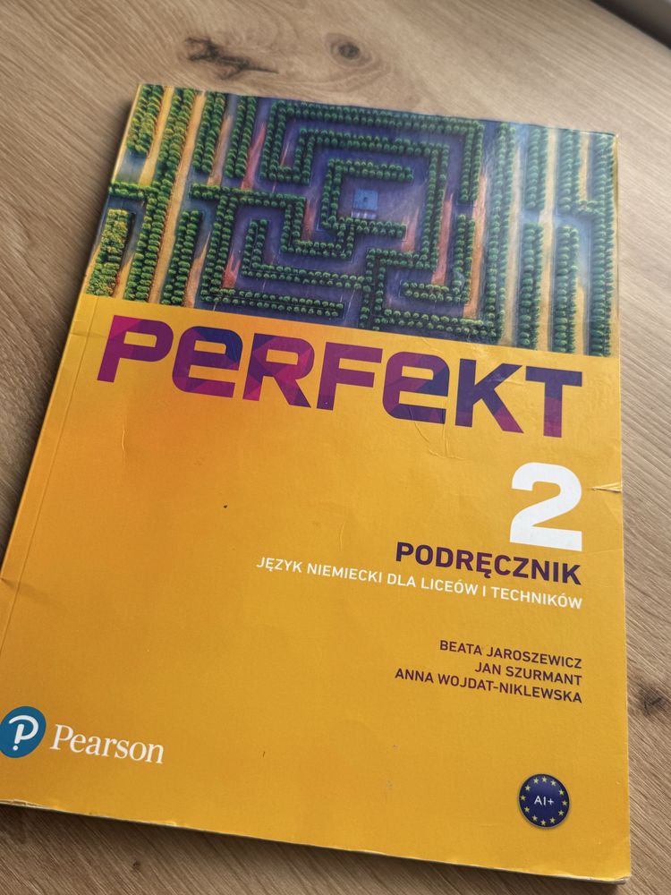 Perfekt 2, Podręcznik z języka niemieckiego dla klasy 2 liceum.