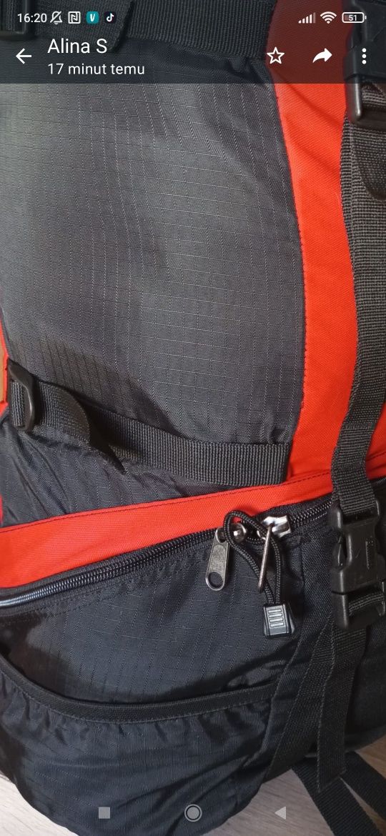 McKinley plecak duży z kominem turystyczny 55L