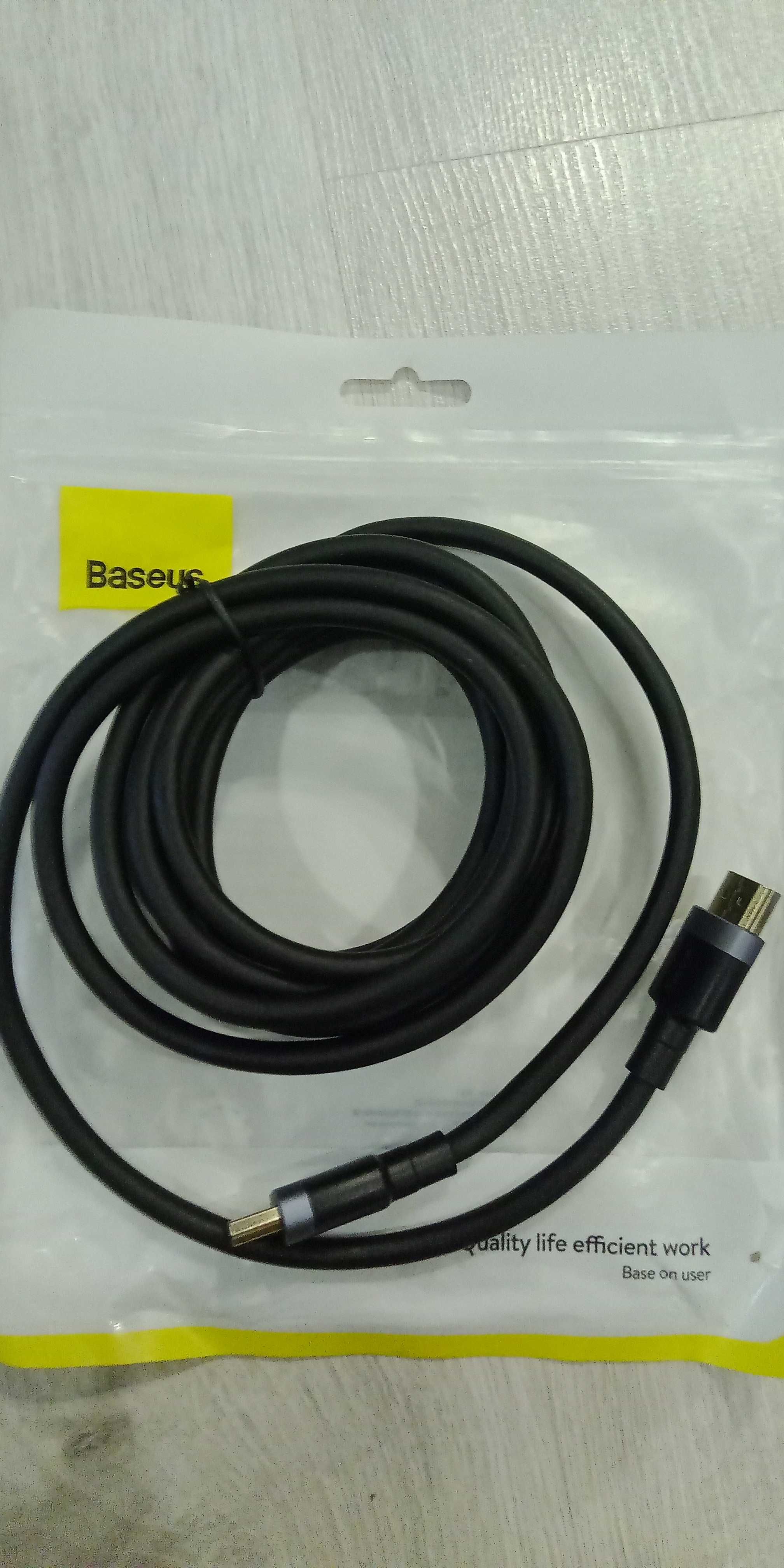 Кабель HDMI TO HDMI Baseus 3m, 5m