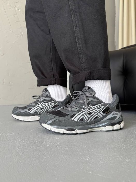 40-46 р кросівки Asics Gel-NYC Gore-Tex grey black
