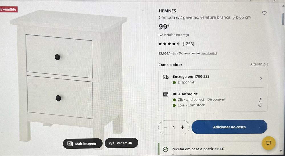 Mesa de cabeceira