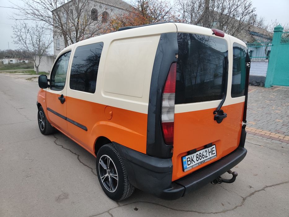 Продам fiat doblo 1.9 дизель пасажир