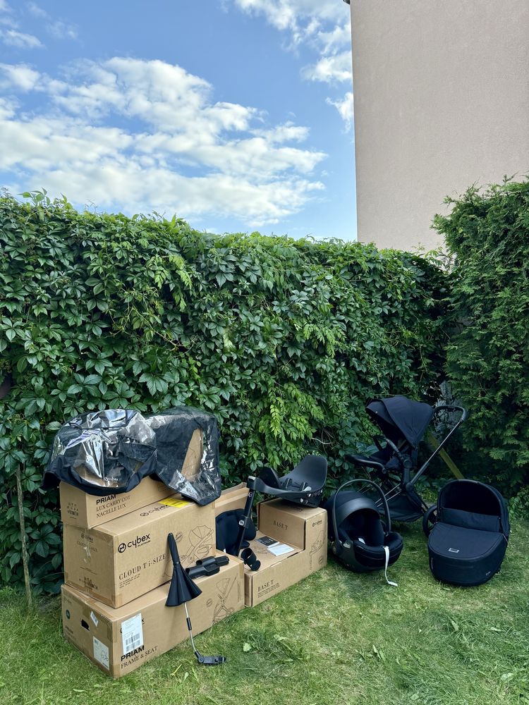 Wózek Cybex Priam 4.0, zestaw 4w1 + dodatki / gwarancja