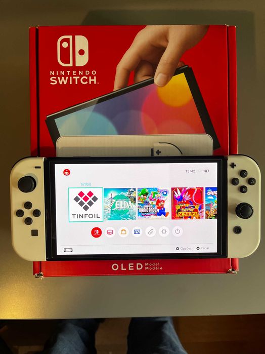 Nintendo Switch Oled | DESBLOQUEADA [NOVA por ESTREAR]