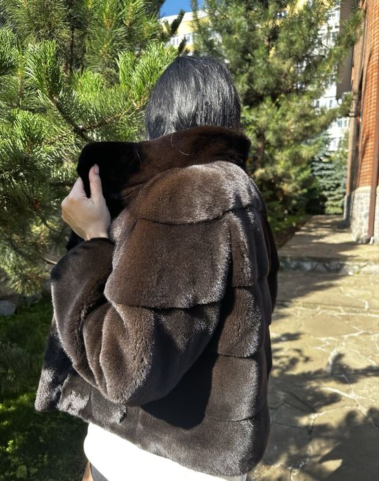 Норкова шуба Kopenhagen Fur розмір M/L