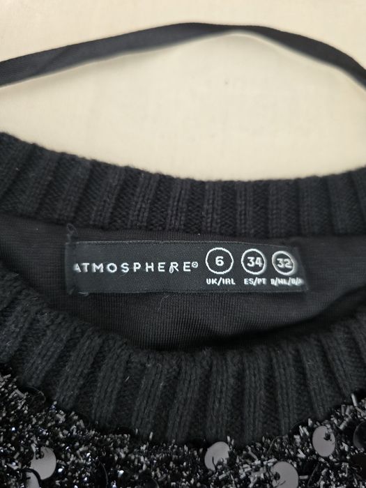 Sweterek błyszczący dziewczęcy atmosferę rozmiar 152 - 158 164