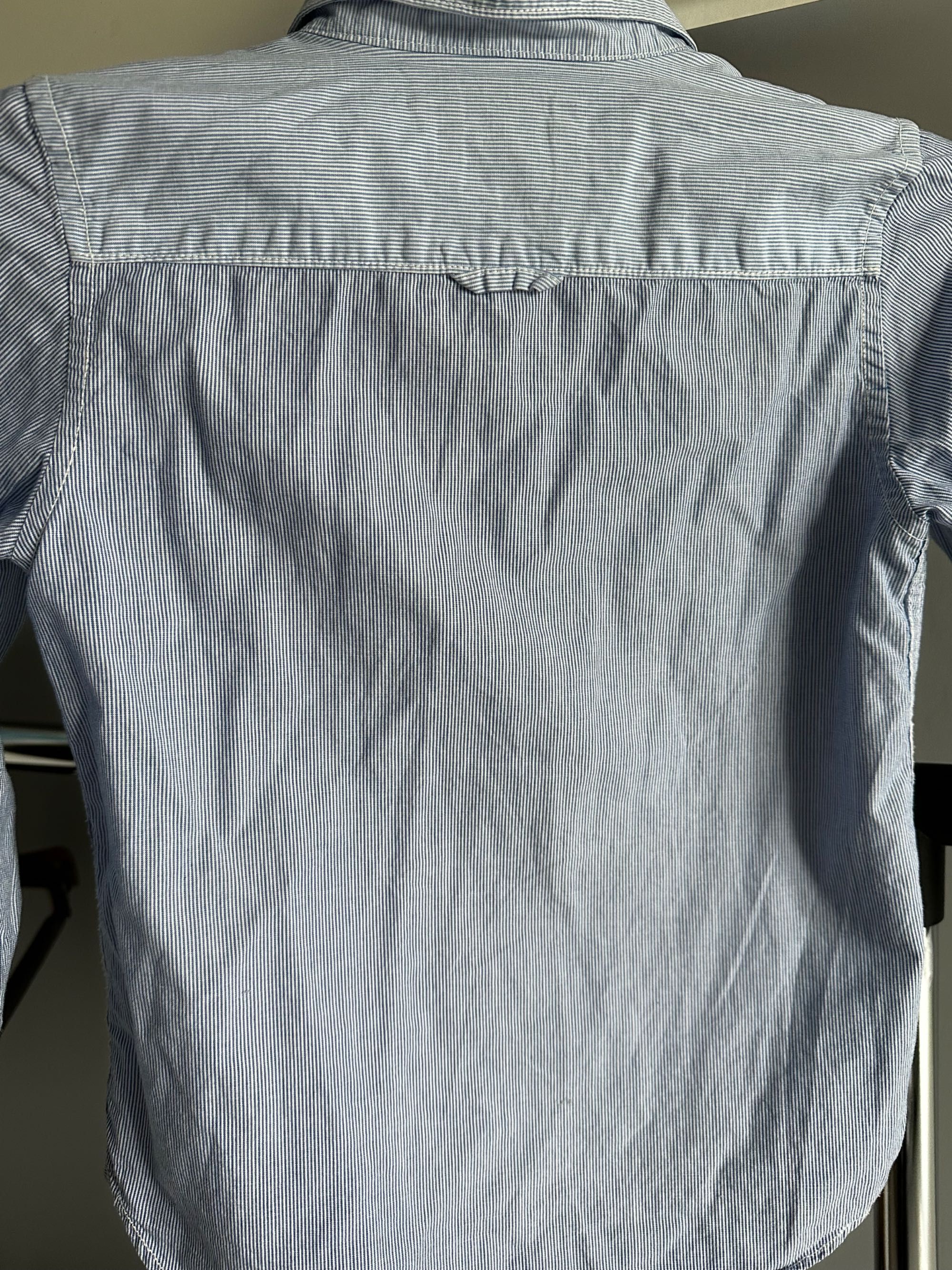 Koszula chłopięca w paski rozmiar 116 H&M