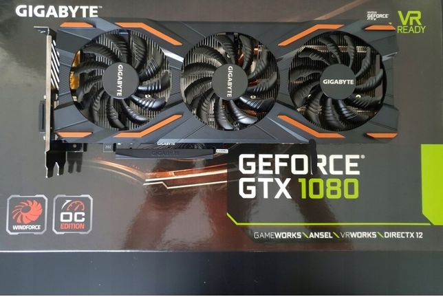 GIGABYTE GeForce GTX 1080 WindForce OC 8GB GDDR5