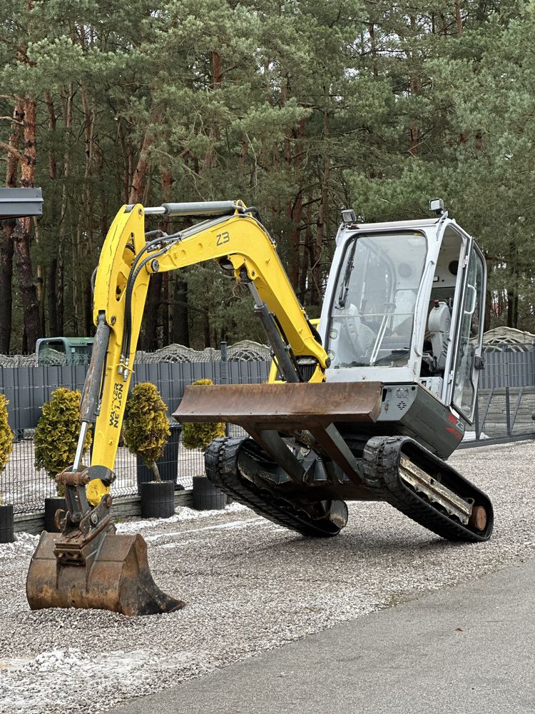 Koparka minikoparka Wacker Neuson 38Z3 2014 rok z Niemiec