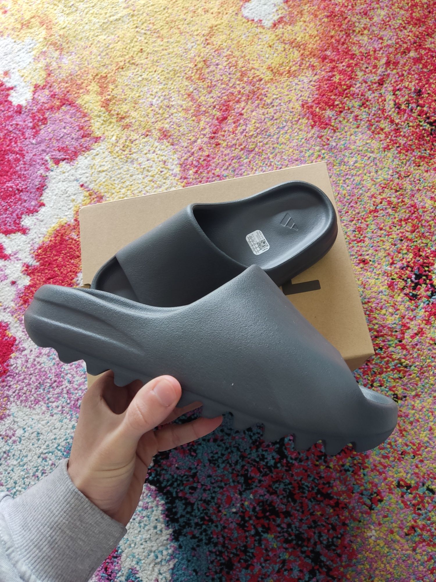Yeezy Slide Slate Grey 42