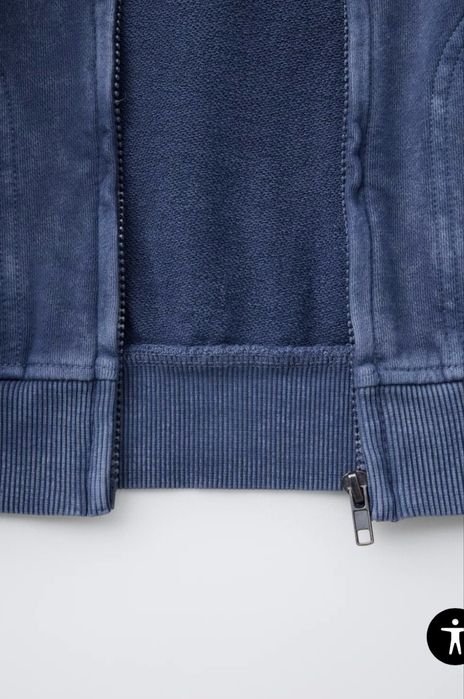 Варене худі з блискавкою зара zara 13-14 164 см