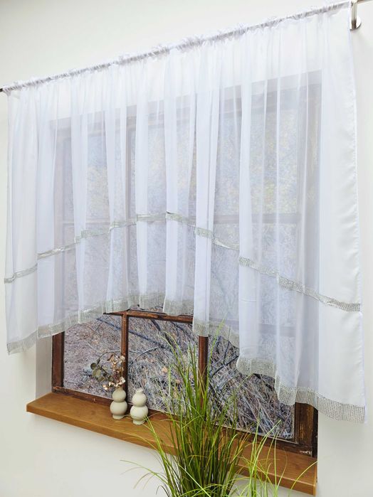 firana z cyrkoniami 400x150