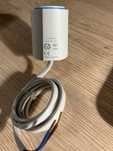 Głowica termostatyczna Jaga - siłownik. NC,  24V DC / AC (0-60Hz)