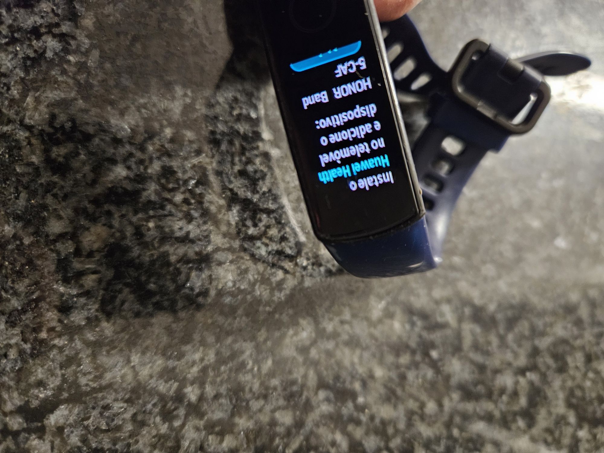 Pulseira Honor Band 5 - usada