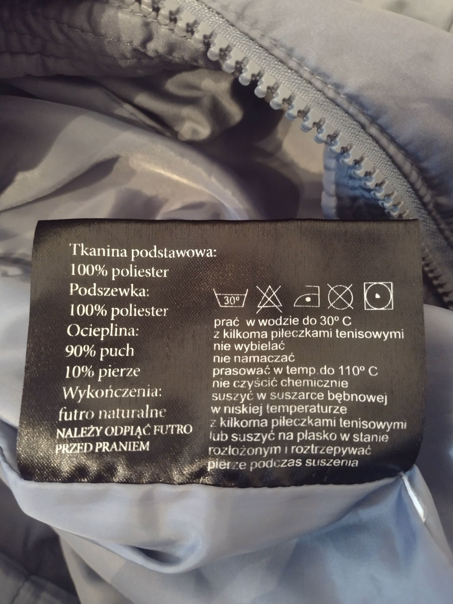 Vivero kurtka puchowa płaszcz roz 38