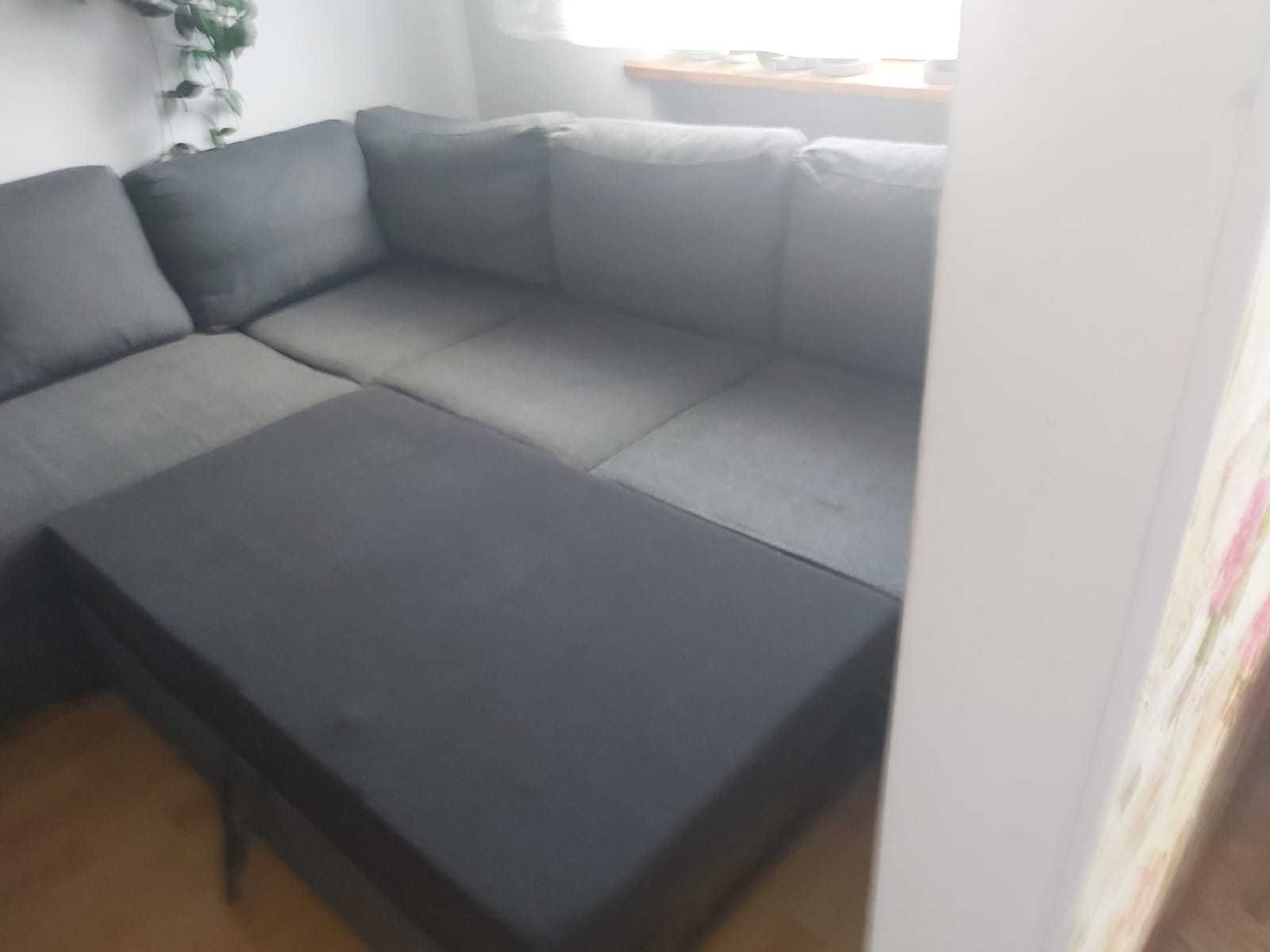 Narożnik i dwa fotele