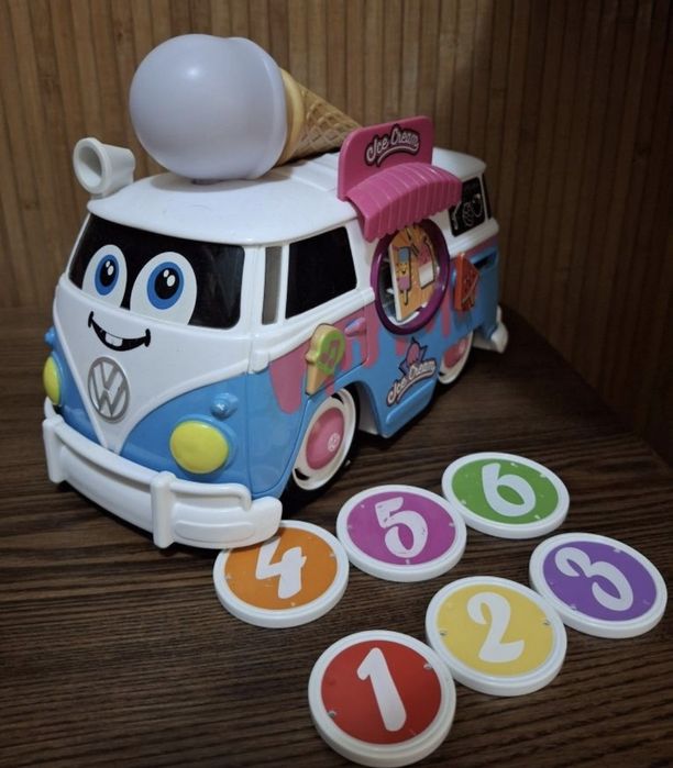 Дитячий музичний інтерактивний автобус (машина) Wolksvagen