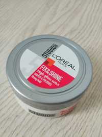 Nowy wosk stylizujacy loreal Fix&Shane strong hold studio line 75ml