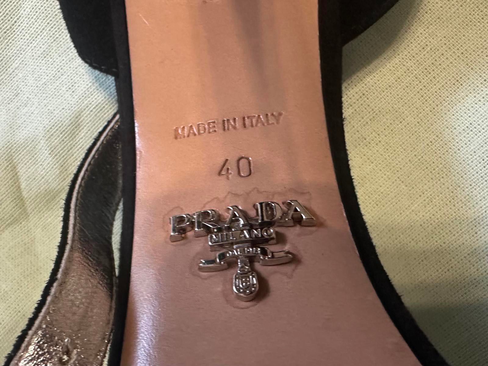 Босоніжки Prada оригінал 40  розмір