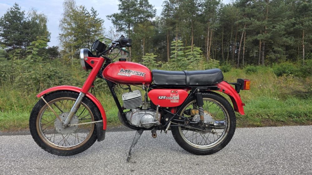Romet Mińsk 125 typ 400 motocykl Orginał wsk sprawny dostawa do domu