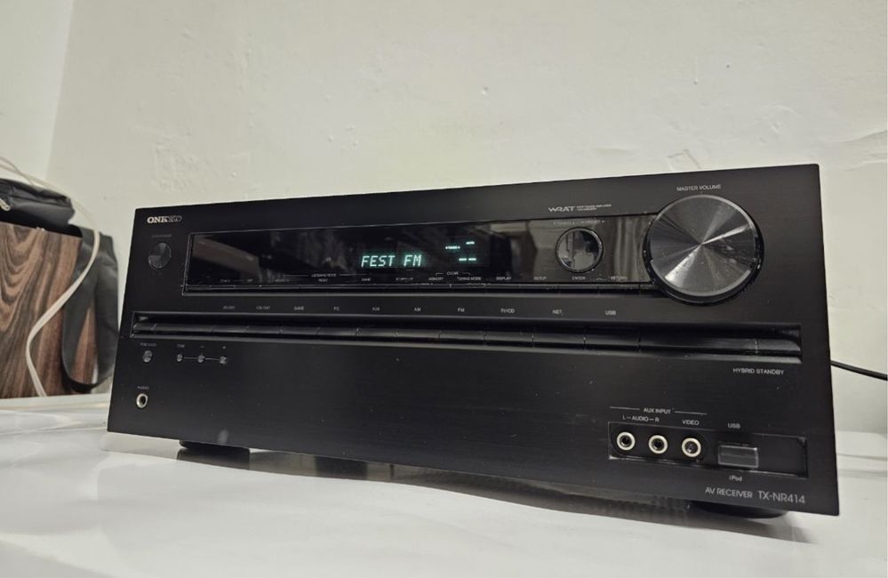 5.1 Am/Fm Amplituner Onkyo TX-NR 414, 130 W, USB,HDMI 3D