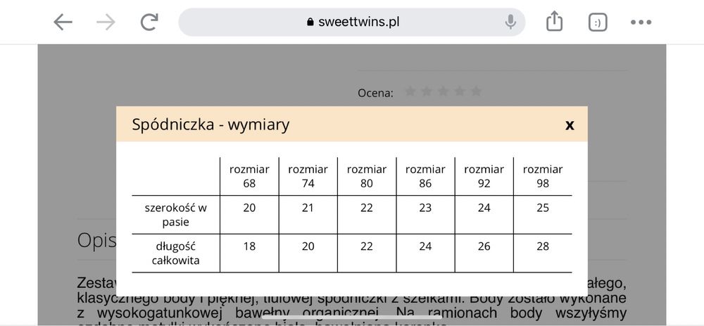 Spódniczka tiulowa z opaską, wrzos lub brudny róż