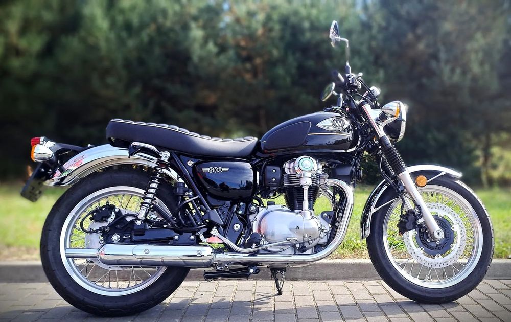 Kawasaki  Kawasaki W800 / 4 lata gwarancji / Salon Kawasaki Warszawa-Łazy
