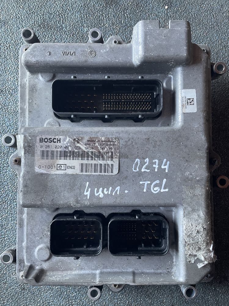 Блок управління двигуна man le tgl 8.180 8.210 мозги комп’ютер