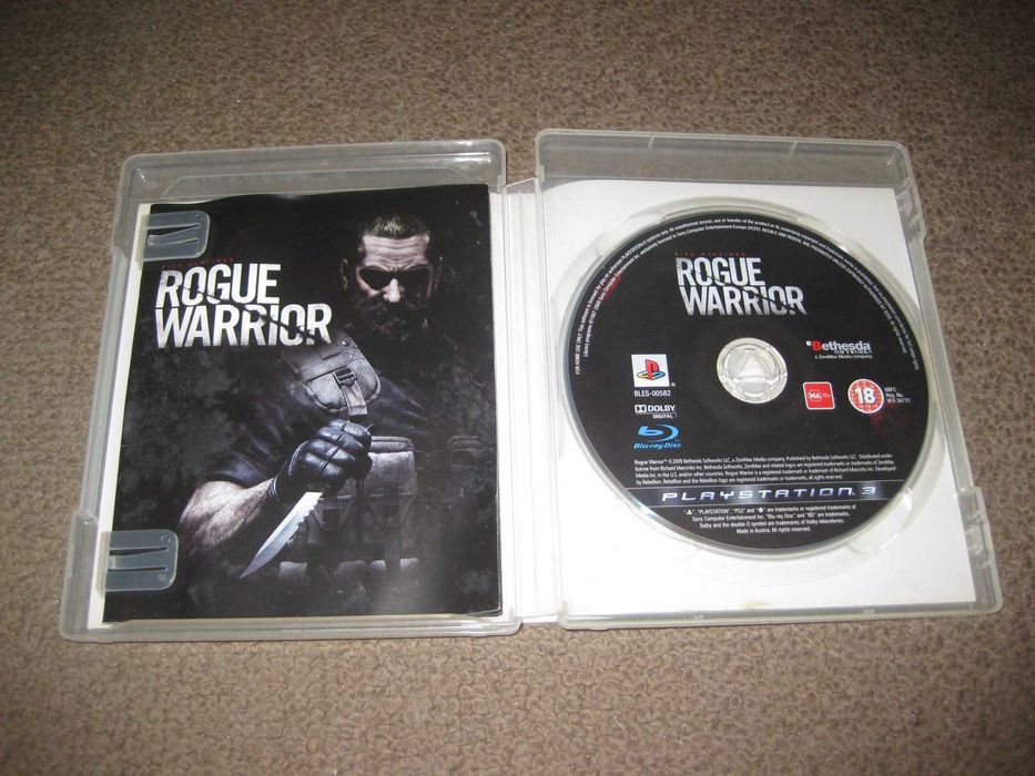 Jogo "Rogue Warrior" para PS3/Completos!