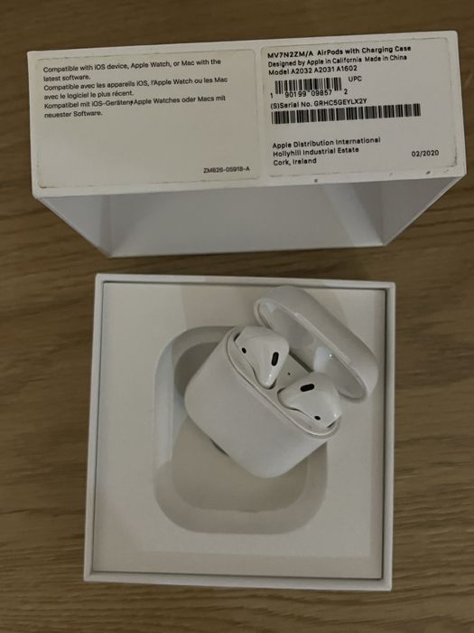 Apple Airpods 2 generacja