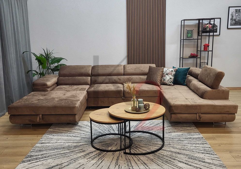 Narożnik Arteon U, rozkładany ,rogówka, kanapa dostawa 3-7dni PROMOCJA