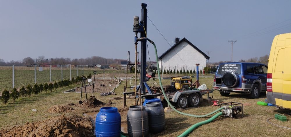 Wiercenie studni głębinowych