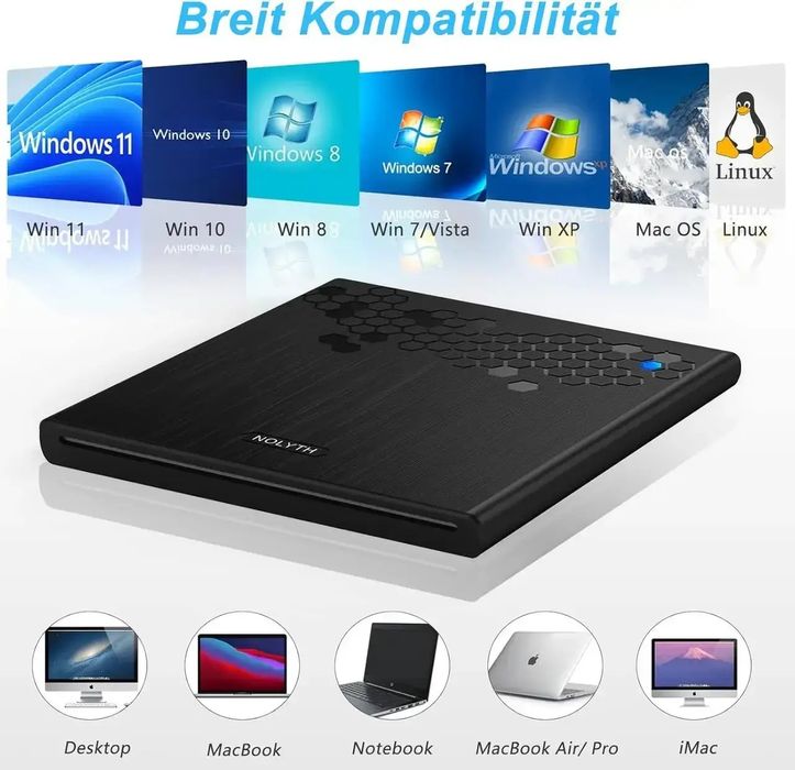 Зовнішній CD DVD привід