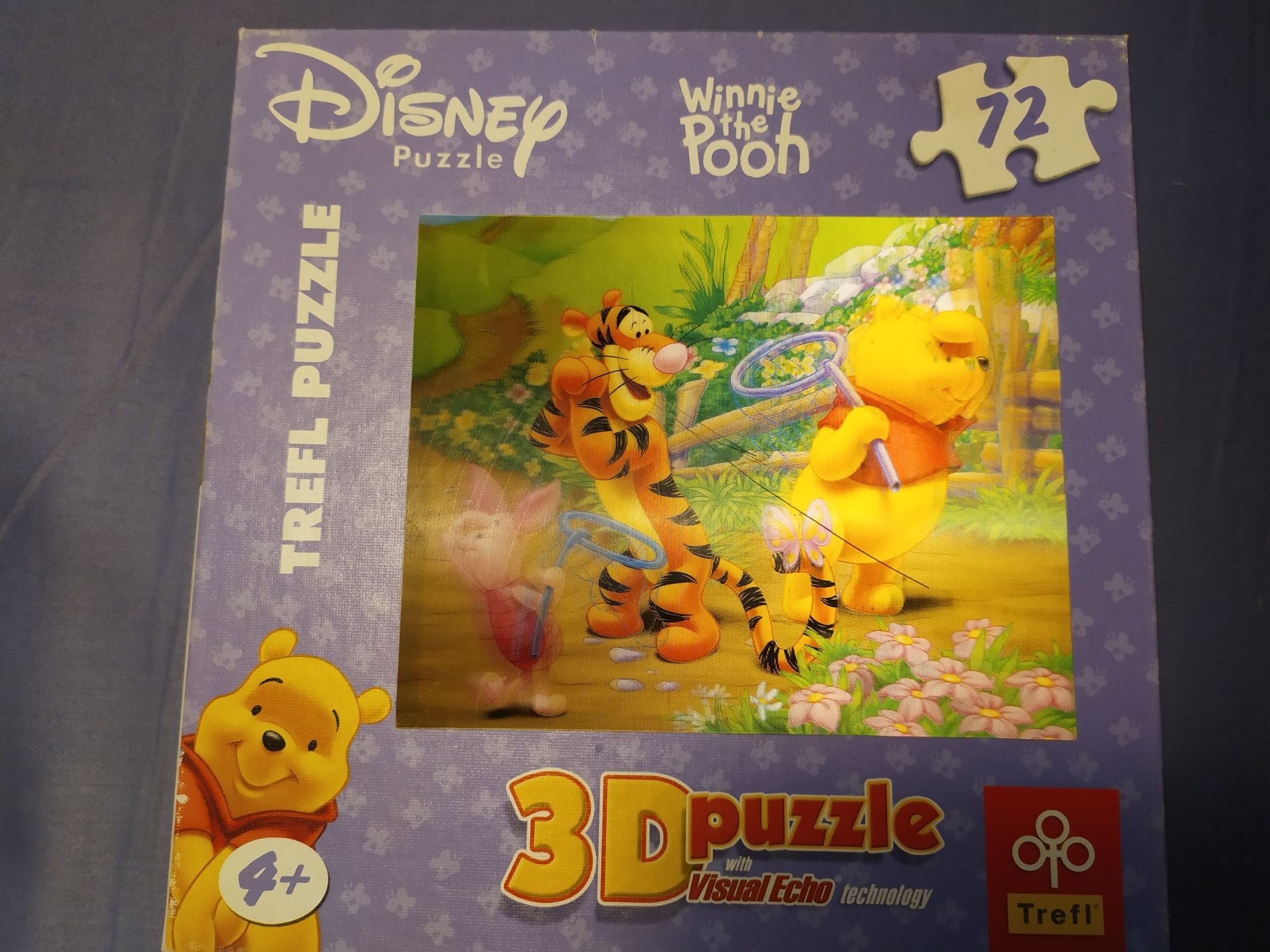 Puzzle 3D Kubuś Puchatek 4+ Trefl 72 elementy Disney