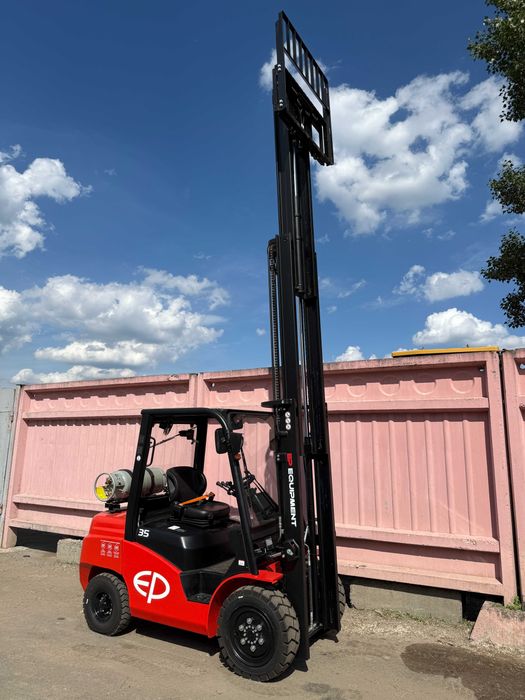 Новий газ-бензин навантажувач ЕР 35T8, 3.5т, 4.8м, двигун Nissan К25