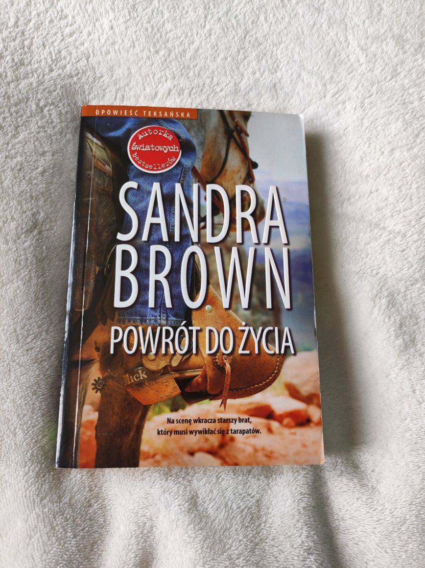 Książka Powrót do życia, Sandra Brown.