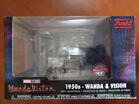 Funko Pop Mini Moments - 1950s Wanda & Vision - Marvel Studios - Novo