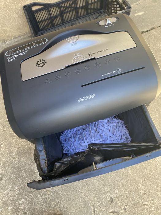 Trituradora de papel e cd