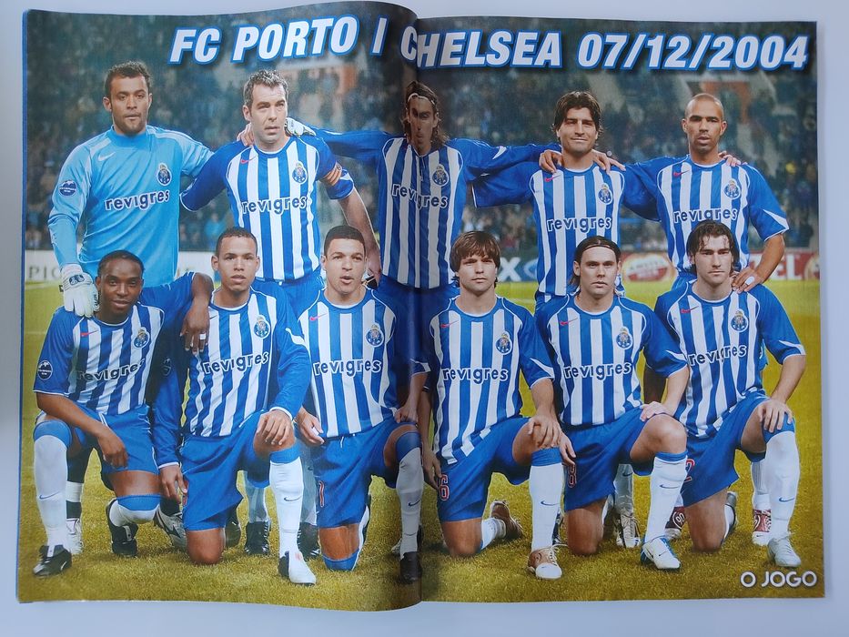 Programa do jogo FC Porto Chelsea- liga dos campeões 2005/ 2006