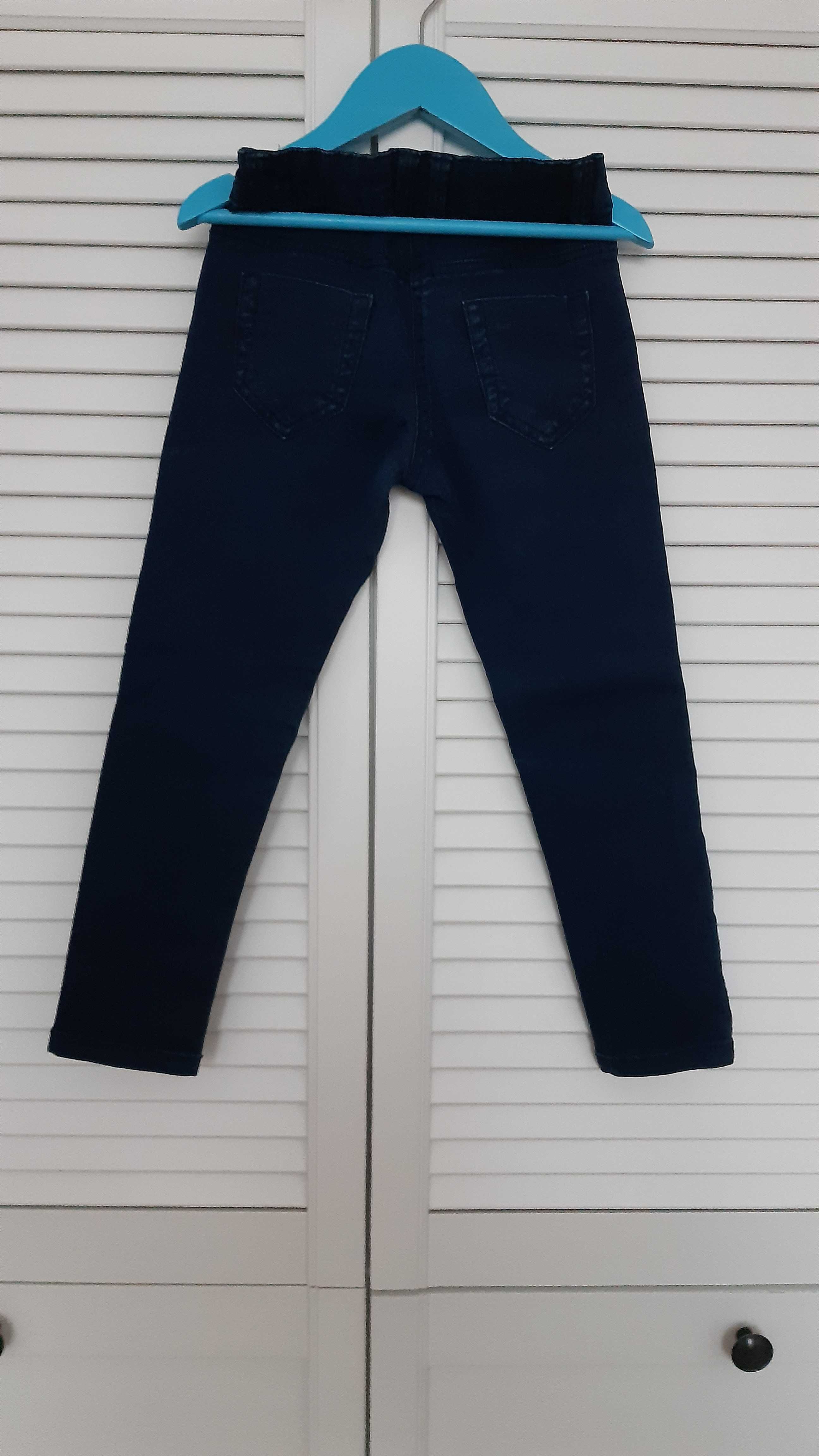 Spodnie jeansy skinny fit M&S 116 cm