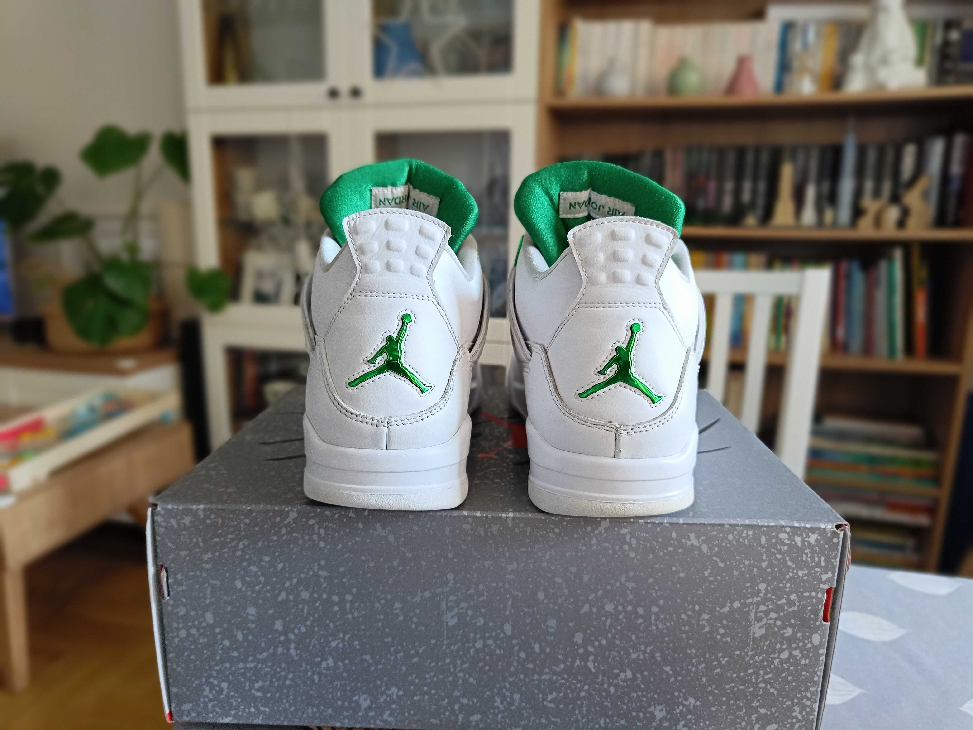 Buty Nike Air Jordan 4 Retro 'Metallic Green' 45,5EUR