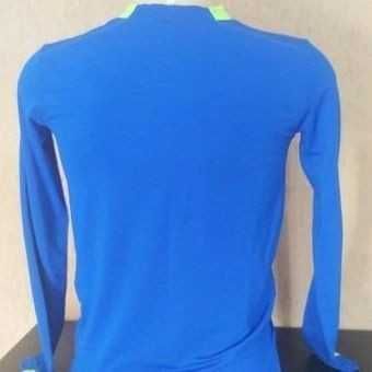 camisa compressão azul tamanho M