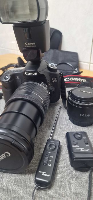 Canon EOS 60D full extras como nova