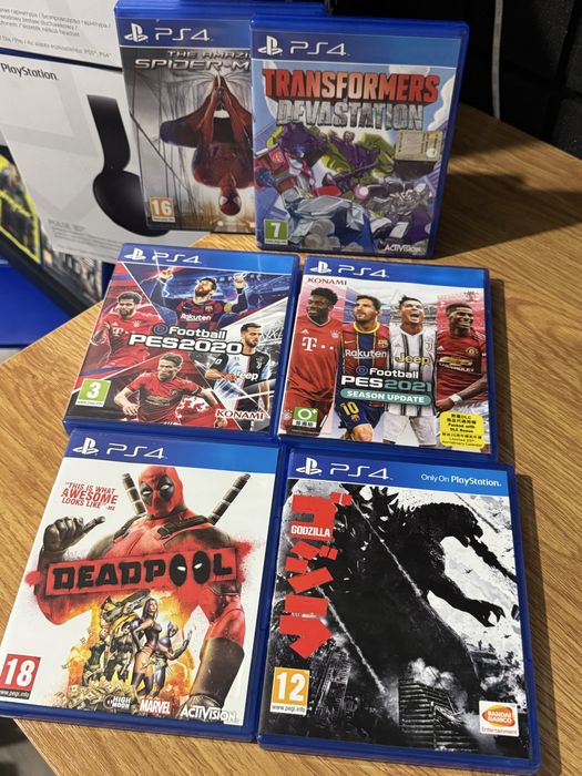 Диски Sony Playstation 4 ps4