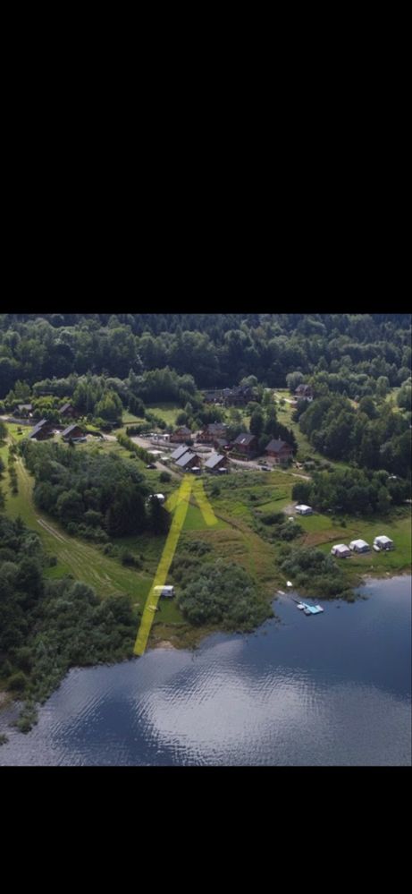 Domki  drewniane nad wodą